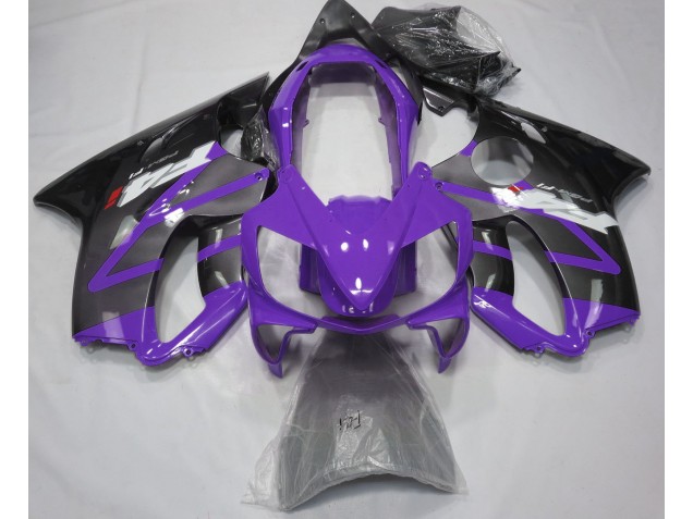Aftermarket 2004-2007 Gloss Purple & Grey Honda CBR600 F4i Motorcycle Fairing