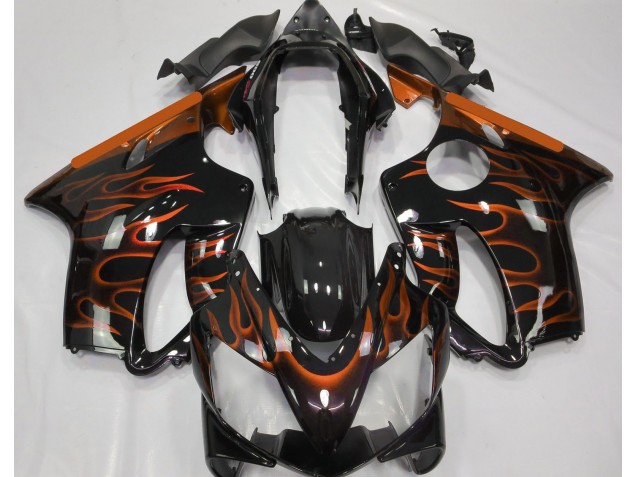 Aftermarket 2004-2007 Orange Flame Honda CBR600 F4i Motorcycle Fairing Aftermarket 2004-2007 Orange Flame Honda CBR600 F4i Motorcycle Fairing