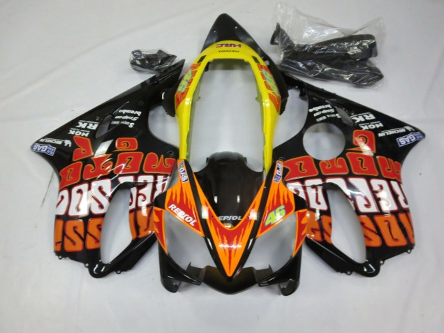 Aftermarket 2004-2007 Rossi Design Honda CBR600 F4i Motorcycle Fairing Aftermarket 2004-2007 Rossi Design Honda CBR600 F4i Motorcycle Fairing
