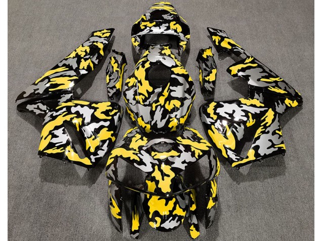 Aftermarket 2005-2006 Camo & YELLOW Honda CBR600RR Motorcycle Fairing Aftermarket 2005-2006 Camo & YELLOW Honda CBR600RR Motorcycle Fairing