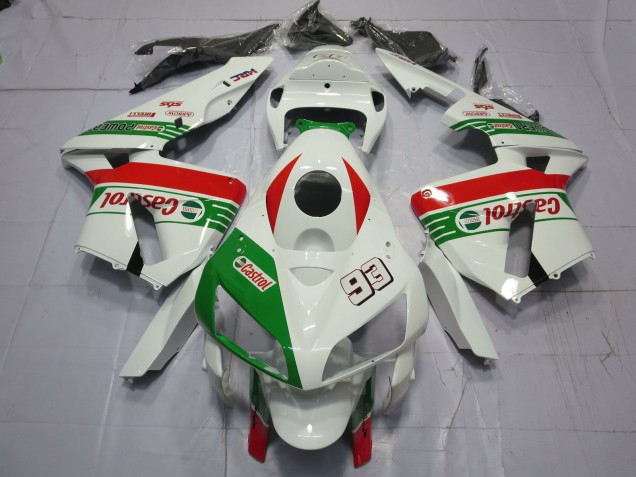 Aftermarket 2005-2006 Castrol Honda CBR600RR Motorcycle Fairing Aftermarket 2005-2006 Castrol Honda CBR600RR Motorcycle Fairing