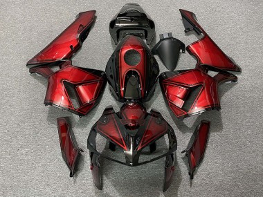Aftermarket 2005-2006 Deep Candy Red Honda CBR600RR Motorcycle Fairing