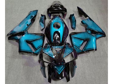 Aftermarket 2005-2006 Deep Light Blue Honda CBR600RR Motorcycle Fairing