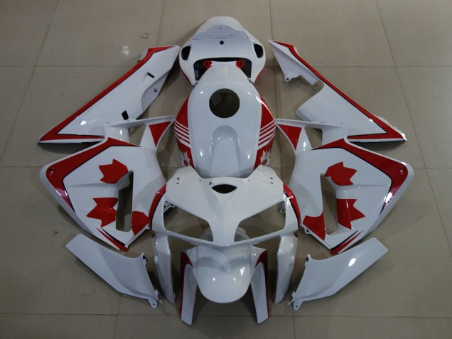 Aftermarket 2005-2006 Gloss White Canada Honda CBR600RR Motorcycle Fairing Aftermarket 2005-2006 Gloss White Canada Honda CBR600RR Motorcycle Fairing