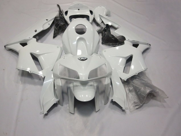 Aftermarket 2005-2006 Gloss White Honda CBR600RR Motorcycle Fairing Aftermarket 2005-2006 Gloss White Honda CBR600RR Motorcycle Fairing