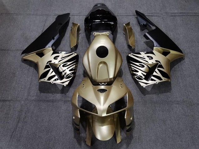 Aftermarket 2005-2006 Golden Black Honda CBR600RR Motorcycle Fairing Aftermarket 2005-2006 Golden Black Honda CBR600RR Motorcycle Fairing