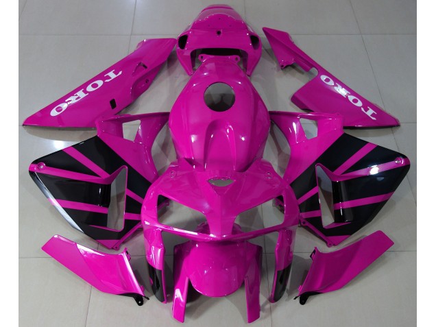 Aftermarket 2005-2006 Hot Pink OEM Style Honda CBR600RR Motorcycle Fairing Aftermarket 2005-2006 Hot Pink OEM Style Honda CBR600RR Motorcycle Fairing
