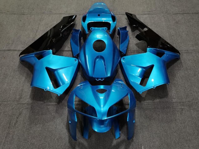 Aftermarket 2005-2006 Light Blue CBR Style Honda CBR600RR Motorcycle Fairing Aftermarket 2005-2006 Light Blue CBR Style Honda CBR600RR Motorcycle Fairing