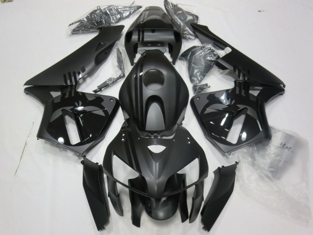 Aftermarket 2005-2006 Matte Black Punisher Honda CBR600RR Motorcycle Fairing