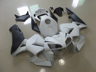 Aftermarket 2005-2006 Matte White and Black Honda CBR600RR Motorcycle Fairing