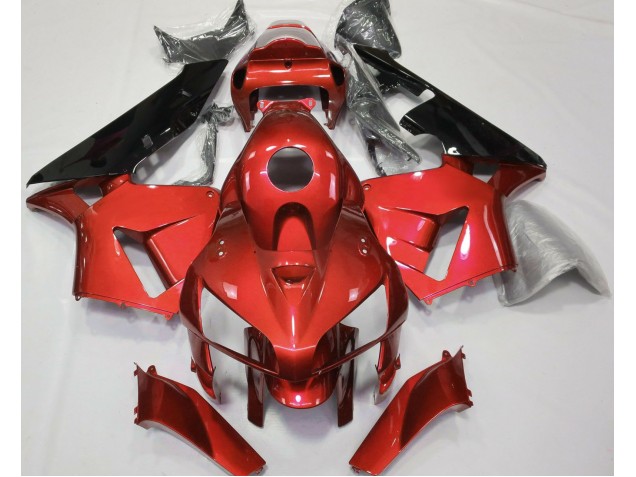 Aftermarket 2005-2006 Red CBR Style Honda CBR600RR Motorcycle Fairing