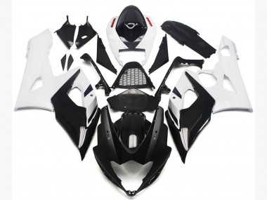 Aftermarket 2005-2006 Vibrant Gloss Blue and Matte Black Suzuki GSXR 1000 Motorcycle Fairing