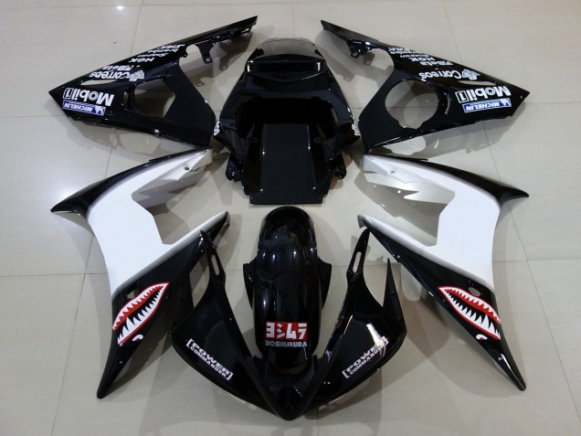 Aftermarket 2006-2007 Gloss Black & Yamaha R6 Motorcycle Fairing