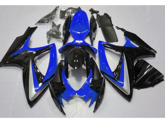 Aftermarket 2006-2007 Gloss Blue Debadged Suzuki GSXR 600-750 Motorcycle Fairing Aftermarket 2006-2007 Gloss Blue Debadged Suzuki GSXR 600-750 Motorcycle Fairing
