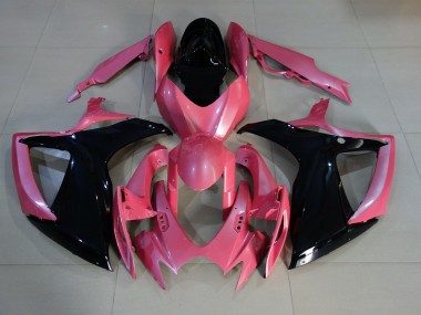 Aftermarket 2006-2007 Gloss Pink Suzuki GSXR 600-750 Motorcycle Fairing