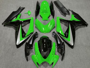 Aftermarket 2006-2007 Green OEM Style Suzuki GSXR 600-750 Motorcycle Fairing