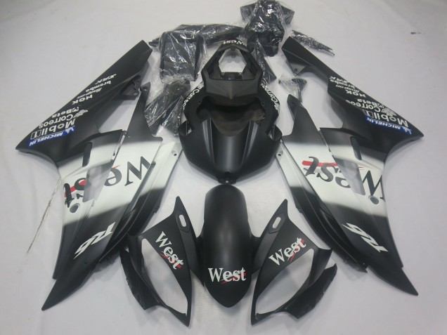 Aftermarket 2006-2007 Matte West Yamaha R6 Motorcycle Fairing Aftermarket 2006-2007 Matte West Yamaha R6 Motorcycle Fairing