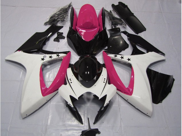 Aftermarket 2006-2007 Pink Star Suzuki GSXR 600-750 Motorcycle Fairing Aftermarket 2006-2007 Pink Star Suzuki GSXR 600-750 Motorcycle Fairing