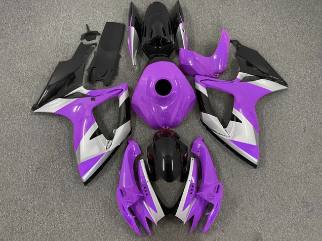 Aftermarket 2006-2007 Purple Design Suzuki GSXR 600-750 Motorcycle Fairing Aftermarket 2006-2007 Purple Design Suzuki GSXR 600-750 Motorcycle Fairing