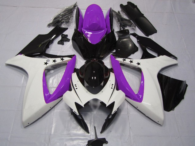 Aftermarket 2006-2007 Purple Star Suzuki GSXR 600-750 Motorcycle Fairing Aftermarket 2006-2007 Purple Star Suzuki GSXR 600-750 Motorcycle Fairing