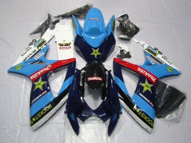 Aftermarket 2006-2007 Rockstar Suzuki GSXR 600-750 Motorcycle Fairing