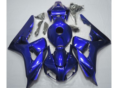 Aftermarket 2006-2007 Solid Blue Honda CBR1000RR Motorcycle Fairing
