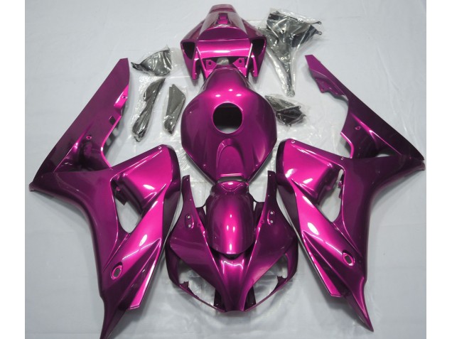 Aftermarket 2006-2007 Solid Pink Honda CBR1000RR Motorcycle Fairing Aftermarket 2006-2007 Solid Pink Honda CBR1000RR Motorcycle Fairing