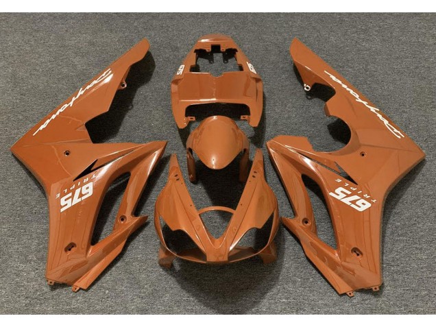 Aftermarket 2006-2008 Gloss Orange Triumph Daytona 675 Motorcycle Fairing Aftermarket 2006-2008 Gloss Orange Triumph Daytona 675 Motorcycle Fairing