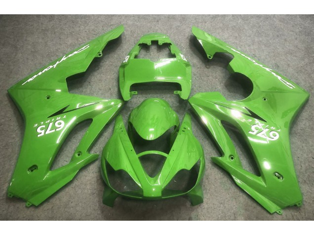 Aftermarket 2006-2008 Vibrant Green Triumph Daytona 675 Motorcycle Fairing