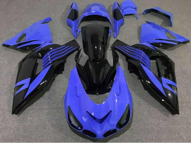 Aftermarket 2006-2011 Bright Blue Kawasaki ZX14R Motorcycle Fairing Aftermarket 2006-2011 Bright Blue Kawasaki ZX14R Motorcycle Fairing