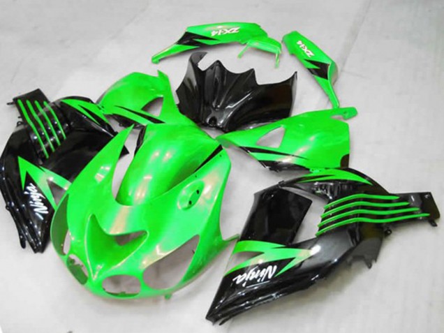 Aftermarket 2006-2011 Lime Kawasaki ZX14R Motorcycle Fairing Aftermarket 2006-2011 Lime Kawasaki ZX14R Motorcycle Fairing