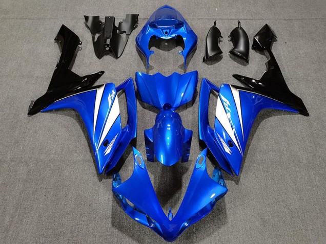 Aftermarket 2007-2008 Blue White and Black Yamaha R1 Motorcycle Fairing Aftermarket 2007-2008 Blue White and Black Yamaha R1 Motorcycle Fairing