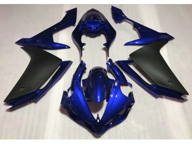 Aftermarket 2007-2008 Gloss Blue & Black Yamaha R1 Motorcycle Fairing