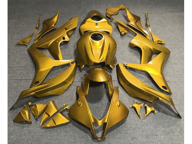 Aftermarket 2007-2008 Gloss Gold Plain Honda CBR600RR Motorcycle Fairing Aftermarket 2007-2008 Gloss Gold Plain Honda CBR600RR Motorcycle Fairing