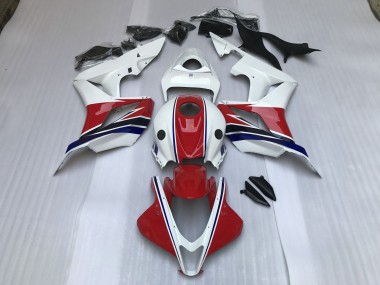 Aftermarket 2007-2008 Gloss Red and White- CBR 600RR 07-08 Honda CBR600RR Motorcycle Fairing