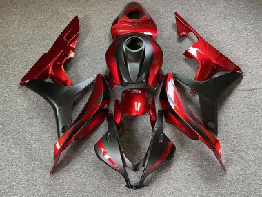 Aftermarket 2007-2008 Maroon Red Honda CBR600RR Motorcycle Fairing