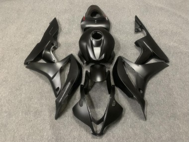 Aftermarket 2007-2008 Matte Black & Honda CBR600RR Motorcycle Fairing