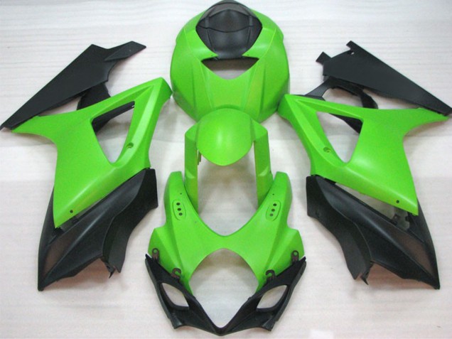 Aftermarket 2007-2008 Matte Green Suzuki GSXR 1000 Motorcycle Fairing Aftermarket 2007-2008 Matte Green Suzuki GSXR 1000 Motorcycle Fairing