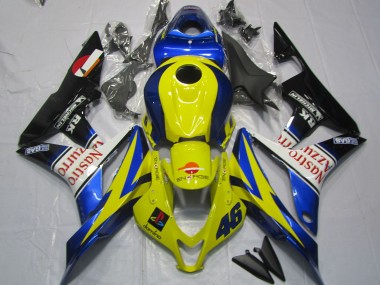 Aftermarket 2007-2008 Nastro Azzurro Honda CBR600RR Motorcycle Fairing