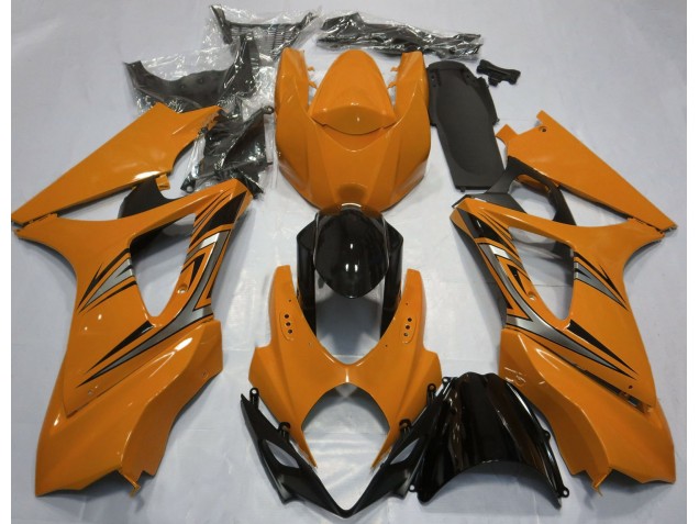 Aftermarket 2007-2008 Orange OEM Style Suzuki GSXR 1000 Motorcycle Fairing Aftermarket 2007-2008 Orange OEM Style Suzuki GSXR 1000 Motorcycle Fairing