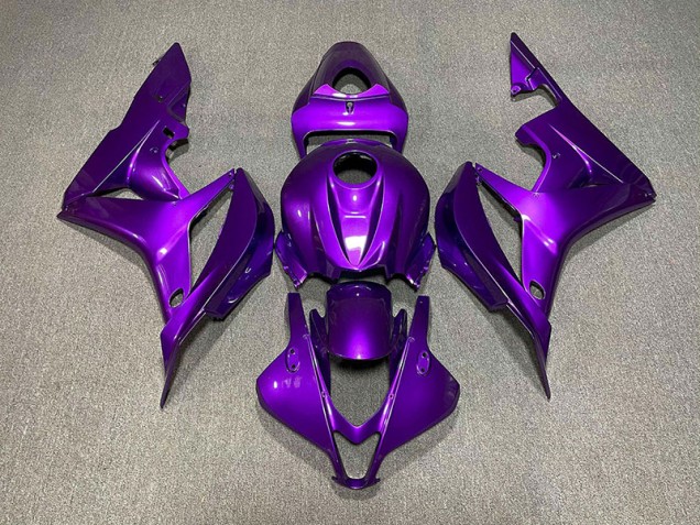Aftermarket 2007-2008 Pearl Purple Plain Honda CBR600RR Motorcycle Fairing Aftermarket 2007-2008 Pearl Purple Plain Honda CBR600RR Motorcycle Fairing