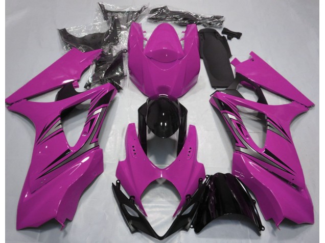 Aftermarket 2007-2008 Pink OEM Style Suzuki GSXR 1000 Motorcycle Fairing
