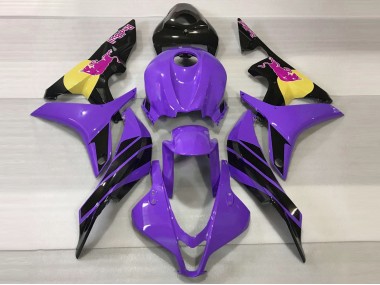 Aftermarket 2007-2008 Purple & Pink Bull Honda CBR600RR Motorcycle Fairing