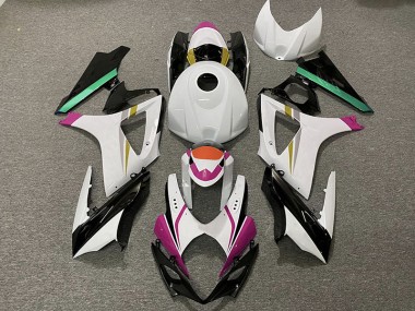 Aftermarket 2007-2008 Race Colors 3 Suzuki GSXR 1000 Motorcycle Fairing