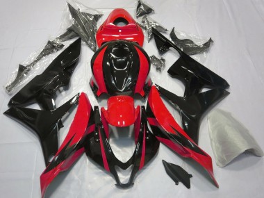 Aftermarket 2007-2008 Red and Black OEM Design Honda CBR600RR Motorcycle Fairing