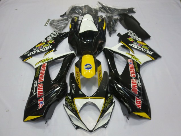 Aftermarket 2007-2008 Special Dunlop Suzuki GSXR 1000 Motorcycle Fairing Aftermarket 2007-2008 Special Dunlop Suzuki GSXR 1000 Motorcycle Fairing