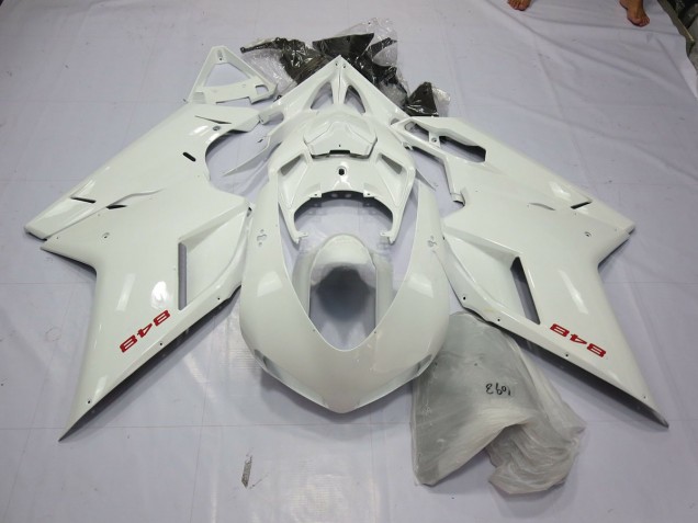 Aftermarket 2007-2012 White Pearl Ducati 848 1098 1198 Motorcycle Fairing Aftermarket 2007-2012 White Pearl Ducati 848 1098 1198 Motorcycle Fairing