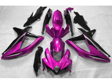 Aftermarket 2008-2010 Gloss Pink Suzuki GSXR 600-750 Motorcycle Fairing