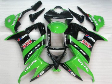 Aftermarket 2008-2010 Green Elf Kawasaki ZX10R Motorcycle Fairing