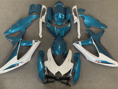 Aftermarket 2008-2010 Light Blue OEM Style Suzuki GSXR 600-750 Motorcycle Fairing